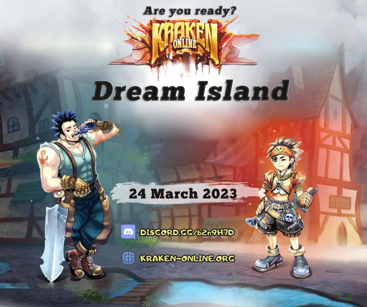 Kraken Online - [Tales Of Pirates] Kraken Online - Dream Island, Maximum level: 75, Solo-exp: 5x, Party-exp: 8x [Opened March 24] - RaGEZONE Forums